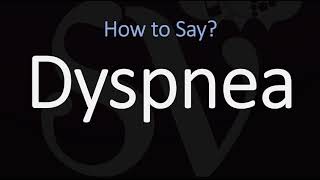 How to Pronounce Dyspnea CORRECTLY Meaning amp Pronunciation [upl. by Kaitlynn]