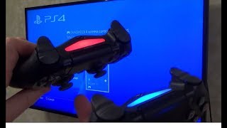 How to Connect PS4 Controllers to a PlayStation 4 Pro Console [upl. by Ellenej]