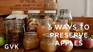 5 Ways to Preserve Apples [upl. by Yaron]