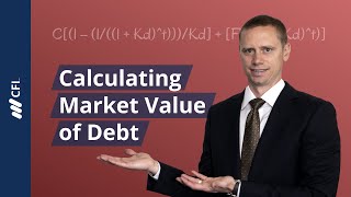 Calculating Market Value of Debt [upl. by Adirf]