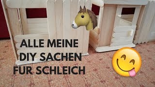 Meine DIY sachen für Schleich😋 [upl. by Yvor94]