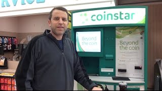 Coinstar Machine Experience WOW AWESOME [upl. by Ahsienroc]