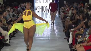 Mylk and Honey Clothiers Plus Size Swimwear NYFW Show [upl. by Vaclav929]