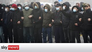 Dozens killed in Kazakhstan protests [upl. by Yreme]