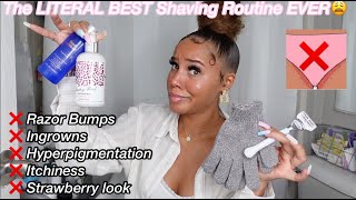 MY INTIMATE SHAVING ROUTINE FROM FRONT TO BACK MUST WATCH [upl. by Yasdnil]