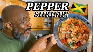 How to make Pepper Shrimp  Deddys Kitchen Style [upl. by Coppola]