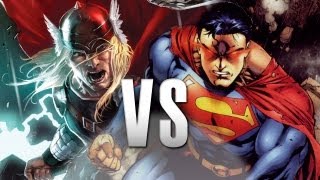 Superman VS Thor Epic Battle [upl. by Esialb347]