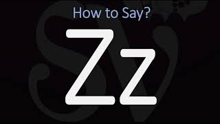 How to Pronounce Z Letter ZED or ZEE British Vs American Pronunciation [upl. by Einyaj]