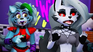 When Roxanne Wolf Meets Loona ANIMATION [upl. by Adrianna]