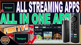 ALL STREAMING APPS ALL IN ONE LOCATION  REELGOOD [upl. by Radcliffe]