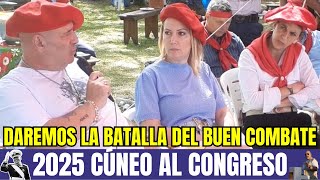 🔴2025 SANTIAGO CÚNEO AL CONGRESO  CERRÓ EL AÑO CON UNAS PALABRAS EN LA PLATA  291224 [upl. by Spurgeon97]