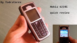 Nokia 6230i retro review camera games memory  10 years ago [upl. by Antipus263]