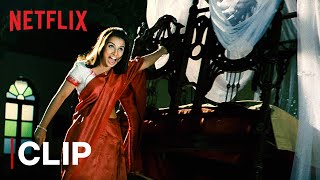 Monjolika Scary Bed Scene  Bhool Bhulaiyaa  Vidya Balan  Birthday Special  Netflix India [upl. by Jeffie]