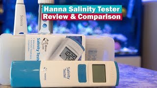 Hanna Salinity Tester Review and Comparison vs salinity tester HI98319 [upl. by Aire310]