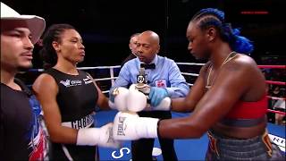 Claressa Shields vs Hannah Gabriel Highlights [upl. by Erlene757]