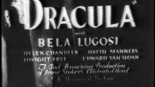 Dracula 1931 ORIGINAL Trailer [upl. by Krawczyk]