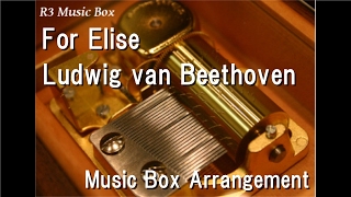 For EliseLudwig van Beethoven Music Box [upl. by Eskil190]