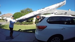 How To Load A Kayak By Yourself Simple SUV Trick [upl. by Yong]