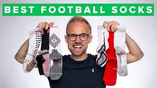 TOP 5 BEST FOOTBALL SOCKS  Spring 2018 [upl. by Halet]