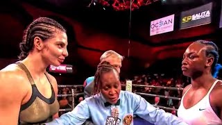 CLARESSA SHIELDS VS CHRISTINA HAMMER MIDDELWEIGHT WORLD TITLE UNIFICATION [upl. by Kast]