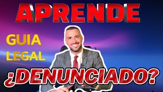 💥¿CÓMO SABER SI ME HAN DENUNCIADODEMANDADO💥 Te lo explico de manera SENCILLA Y GRATUITA🚨 [upl. by Quennie822]