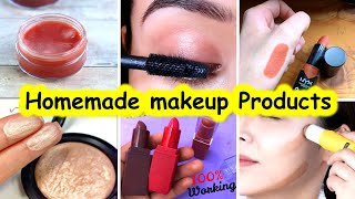 All makeup products making at home in lockdown  How to make makeup  diy makeup  Sajal Malik [upl. by Purse88]