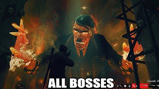 Zombie Army Trilogy  All Bosses With Cutscenes HD 1080p60 PC [upl. by Kylstra]