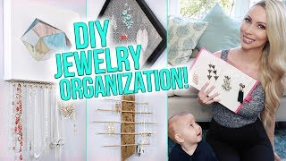 12 Jewelry Organization Ideas [upl. by Ettezyl]