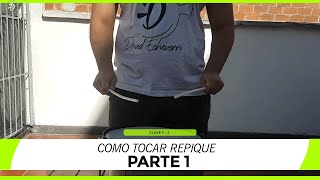 COMO TOCAR EL REPIQUE PARA LA CANCHA 🥁  PARTE 1DavidEcheverri [upl. by Soloma]