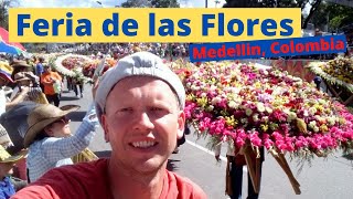 Feria de las Flores The Flowers Festival  Medellin Colombia [upl. by Artimid697]