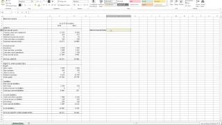 Calculating DebttoEquity Ratio in Excel [upl. by Rina751]