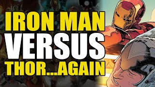 Iron Man vs ThorAgain Thor One Shot Hammerdown  Comics Explained [upl. by Irv]