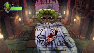 Crash Bandicoot N Sane Trilogy  Boss Fight 5 Dr Nitrus Brio PS4 Pro [upl. by Hairacaz457]