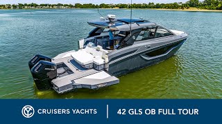 Cruisers Yachts 42 GLS Outboard  Full Tour [upl. by Mitinger17]