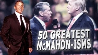 50 Greatest Mr McMahonisms  WWE RANKD July 1 2013 [upl. by Yrod]