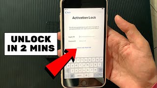 Unlock Activation Lock using passcode [upl. by Attolrac965]