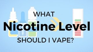 What nicotine level should I vape [upl. by Jessee]