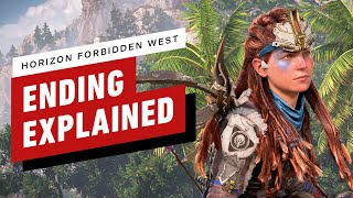 Horizon Forbidden West Ending Explained [upl. by Yeltihw645]