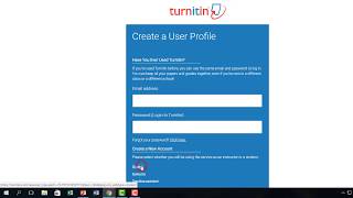 Turnitin Student Create Account [upl. by Aehr]