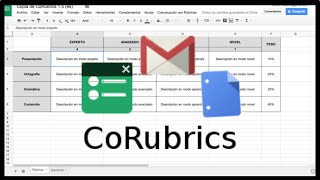 Tutorial CORUBRICS español rúbricasonline [upl. by Coral]