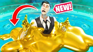 ALL GOLD Midas Skin SURPRISE Fortnite Season 2 Gameplay [upl. by Repsihw]