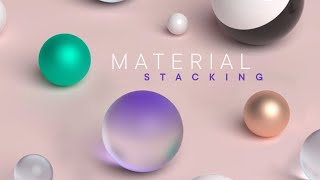 Redshift Material Stacking  Cinema 4D [upl. by Riebling137]