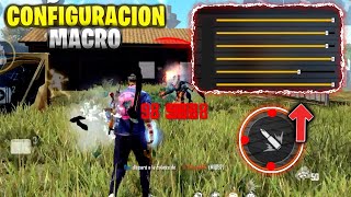 ✅SENSIBILIDAD FREE FIRE CON SEGUIMIENTO A LA CABEZA CONFIGURACIÓN PARA DAR HEADSHOT EN FREE FIRE [upl. by Adnerb221]