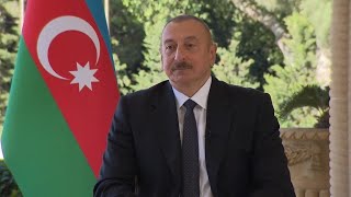 Azerbaijani President Ilham Aliyev ‘We never deliberately attacked civilians’ [upl. by Turnbull]