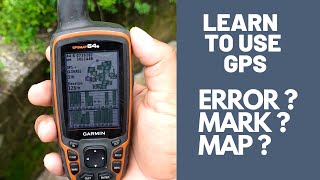 How to use Garmin GPS Mark coordinates  Agriculture World [upl. by Minetta]