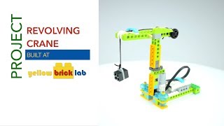 Revolving Crane with LEGO® We Do 20 [upl. by Skipp932]