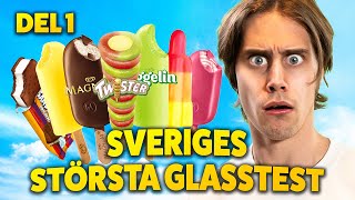 SVERIGES GODASTE PINNGLASS  DET STORA GLASSTESTET DEL 1 [upl. by Aubine45]