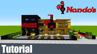 Minecraft Tutorial How To Make A Nandos quot2021 City Build Tutorialquot [upl. by Cairns358]