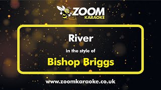 Bishop Briggs  River  Karaoke Version from Zoom Karaoke [upl. by Anauqes]