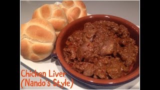 Chicken Liver Nandos style [upl. by Evangelin]